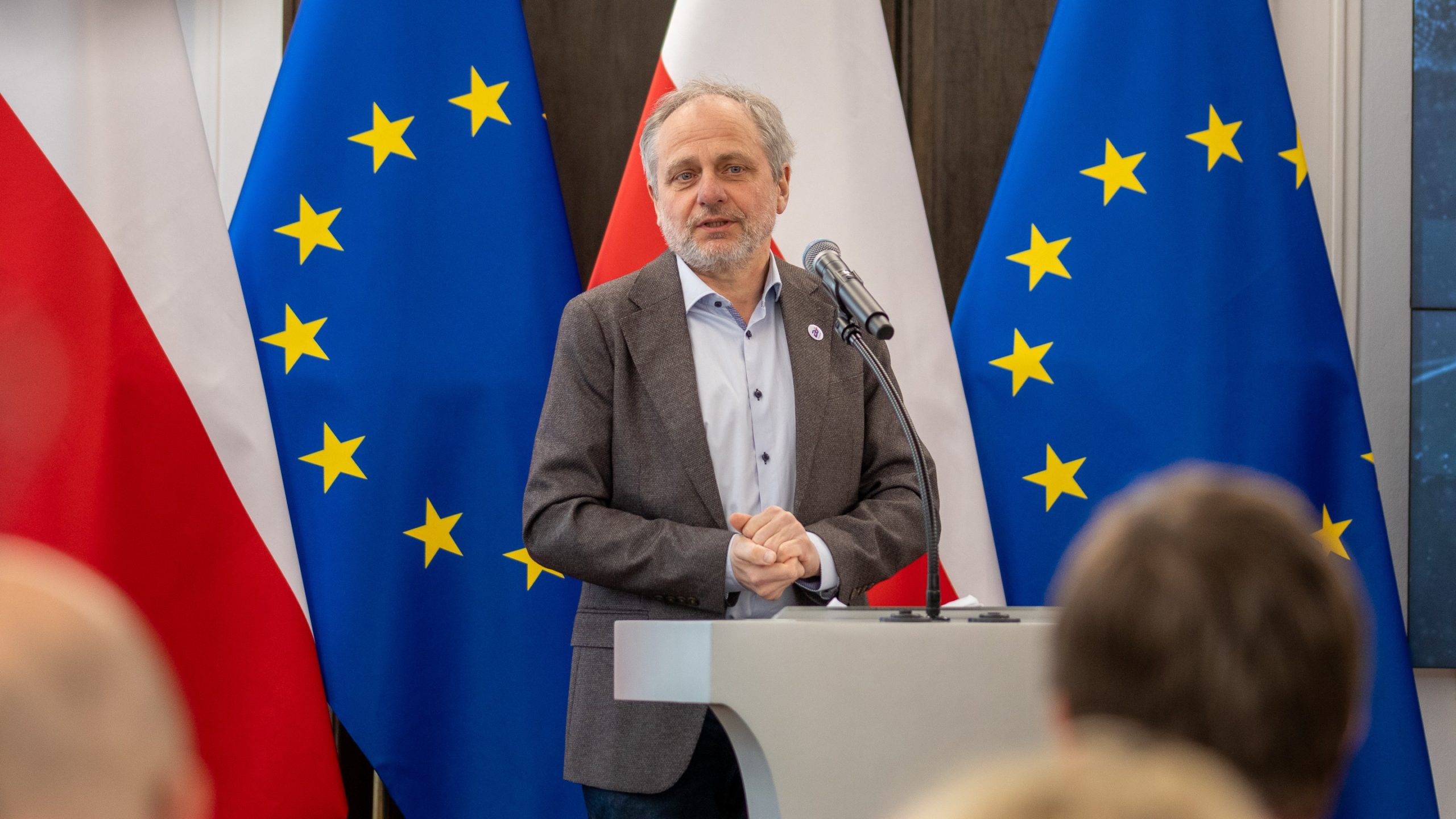 Konferencja „Rok Edukacji Ekonomicznej 2024: efekty – wyzwania – rekomendacje” - 14 stycznia 2025 r., Warszawa, Senat RP - Jarosław Neneman, podsekretarz stanu w Ministerstwie Finansów