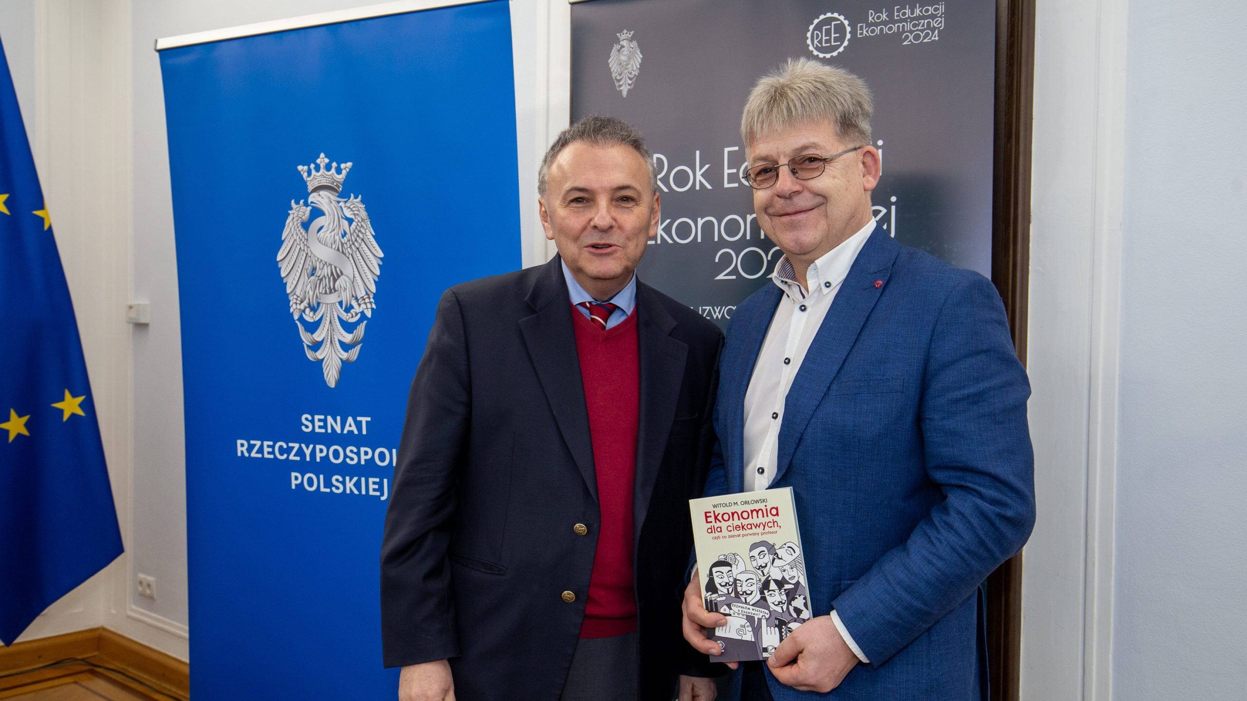 Konferencja „Rok Edukacji Ekonomicznej 2024: efekty – wyzwania – rekomendacje” - 14 stycznia 2025 r., Warszawa, Senat RP - prof. Witold Orłowski