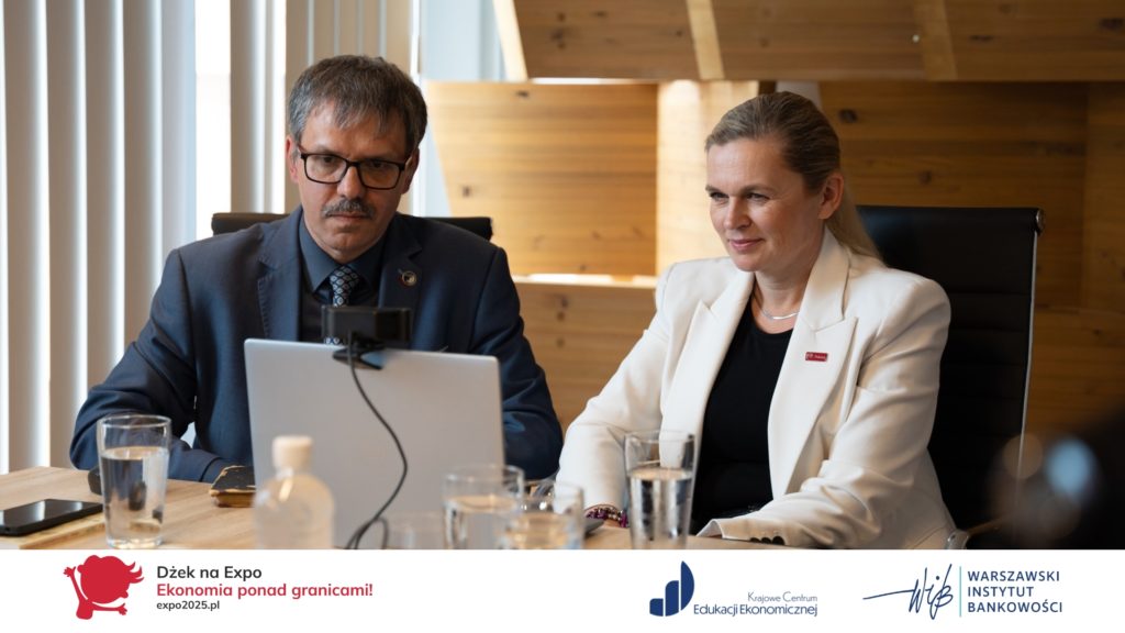 WIB - Expo2025 - Dzek na Expo 2025 - Ekonomia ponad granicami - Wykład - Minister Edukacji - Barbara Nowacka