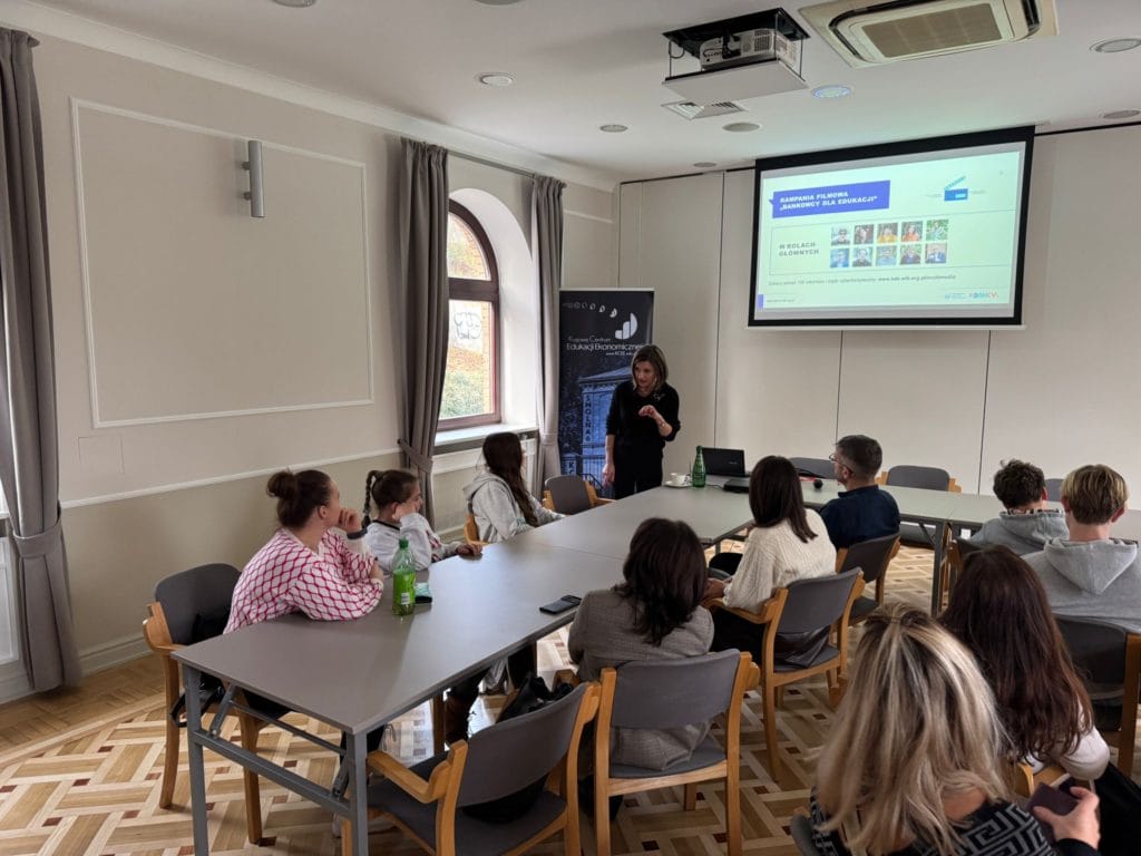 Krajowe Centrum Edukacji Ekonomicznej podczas Polonijnej Akademii Przedsiębiorczości.