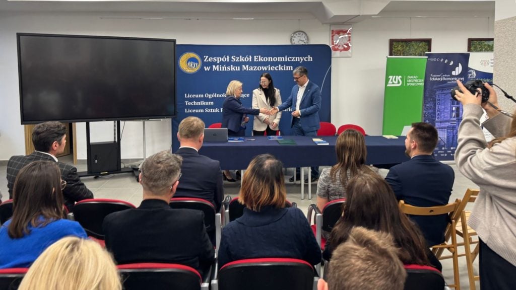 Krajowe Centrum Edukacji Ekonomicznej podczas Polonijnej Akademii Przedsiębiorczości.