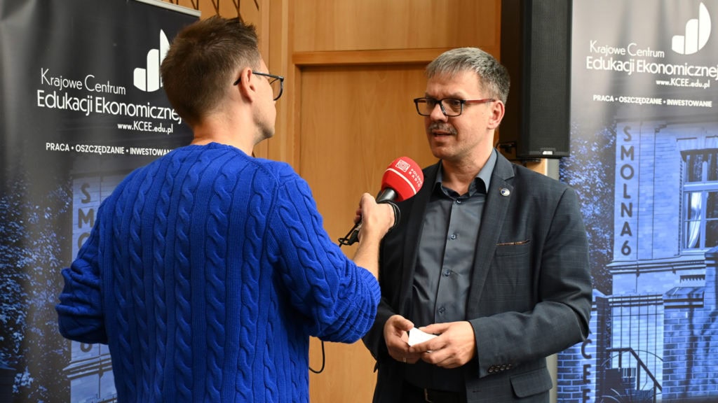 Powstaje polski model rozwoju edukacji ekonomicznej i finansowej - Konferencja prasowa - Waldemar Zbytek